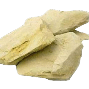 Natural Multani Mitti Fullers Earth Facial Clay Whole Chunks, (300 Gram)